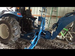 #81 LS tractor backhoe removal! “How I do it ;)”