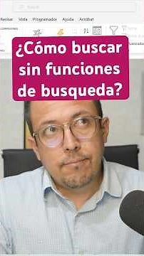 How to perform a search in Excel without using search functions