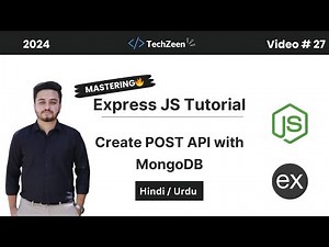 Express JS Tutorial #27 : How to Create POST API with MongoDB in Express JS