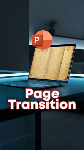 Create a Book Flipping Transiton in PowerPoint Tutorial
