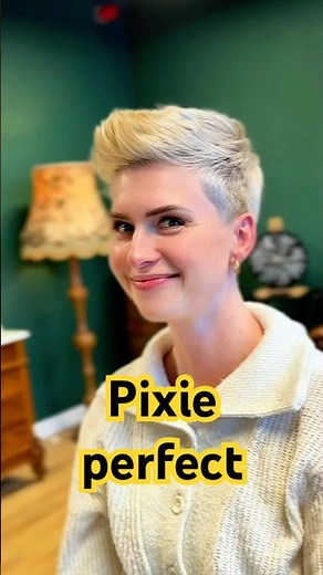 BEST Short Pixie Haircut with Myrthe