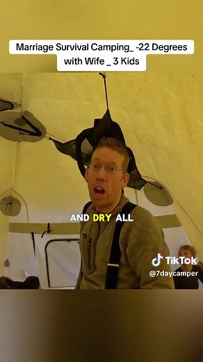 Surviving a -22 Degree Camping Adventure with Family