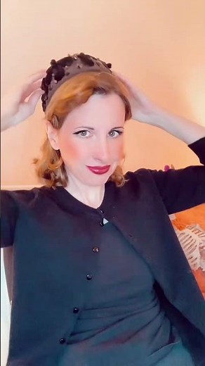 Vintage 1950’s Hat #vintageaccessories #1950sfashion #vintagehat #50sstyle