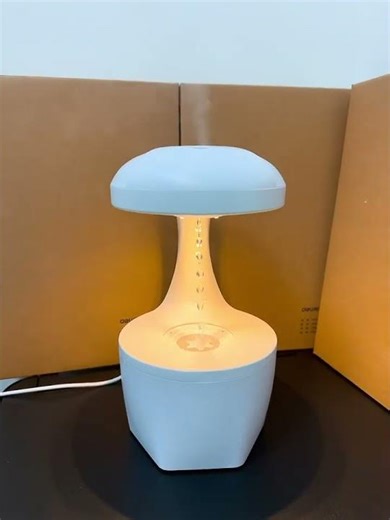 💧✨ Anti-Gravity Water Droplet Humidifier | 800ml USB Aromatherapy Diffuser 🌊