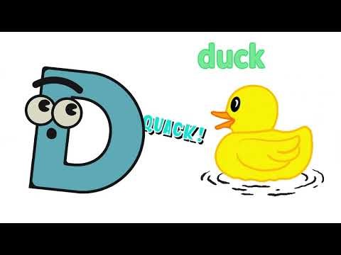 Learn Letter D for Kids | Phonics, Vocabulary & Fun ABC Lessons | Preschool English
