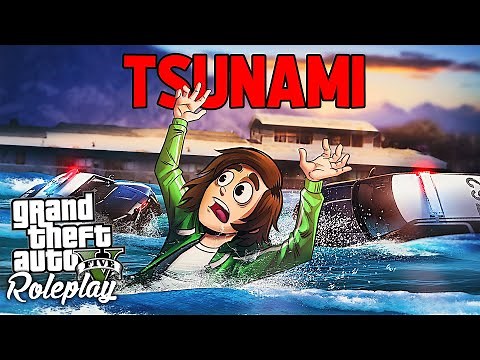 TSUNAMI FLOODS THE CITY - GTA RP
