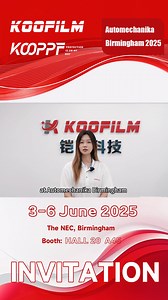  KOOFILM at Automechanika Birmingham 2025  Booth No. HALL 20 A45 |...
