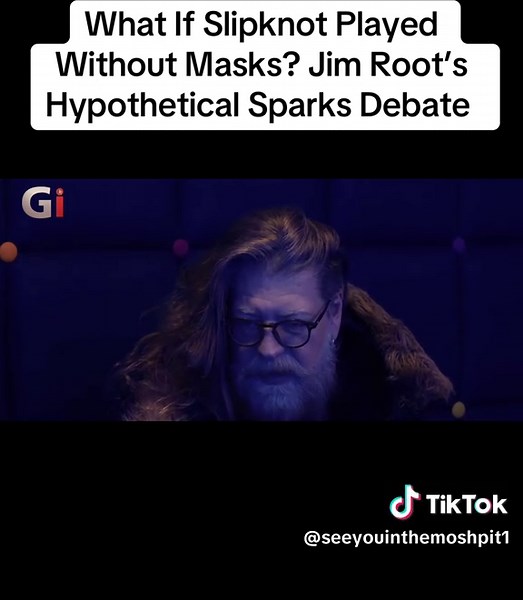 Slipknot without masks?! Imagine Jim Root asking what if the band played one show without their signature masks and coveralls. Would it break the mystique or make history? Let’s dive into this wild hypothetical. #Slipknot #JimRoot #RockDebate #MetalMusic #SlipknotFans