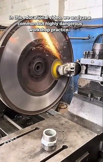 The Dangers of "Grinding" on a Lathe: A Critical Safety Warning