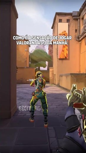 Jogando Valorant as 3 da manhã 💤