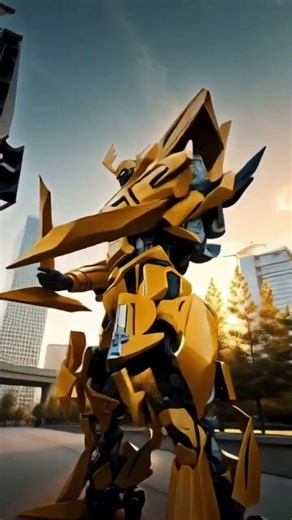 Yellow Supercar transform to Bumblebee 🤯💥 |