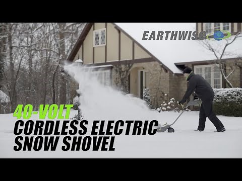 Earthwise 40-Volt Cordless Electric Snow Shovel