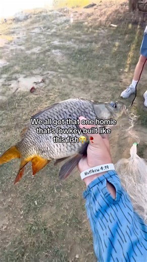 Weirdest carp I’ve ever caught😱😭