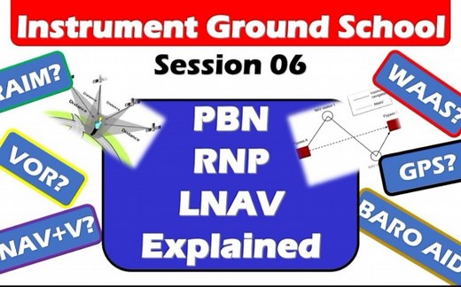 熟肉 PBN RNP LNAV VNAV VOR 都是什么