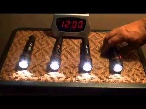 BATTERY TEST DURACELL ENERGIZER RAYOVAC WHICH ONE LASTS LONGEST!