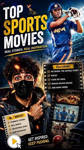 Top Motivational Sports Movies You Must Watch | Best Inspirational Sports Films | Part 19 #shorts