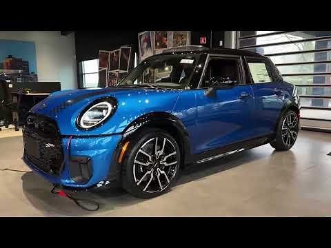 Icy Sunshine Blue Metallic 2025 MINI Cooper S Hardtop 4 Door