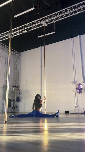 Dynamic Pole Dance Freestyle Performance