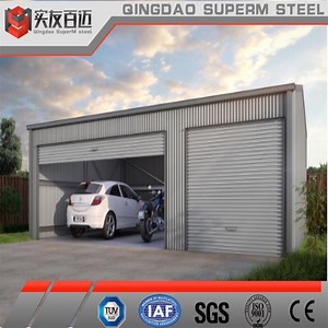[Hot Item] Factory Price Prefabricated Steel Frame Design Steel Structure Metal Car Garage Carport