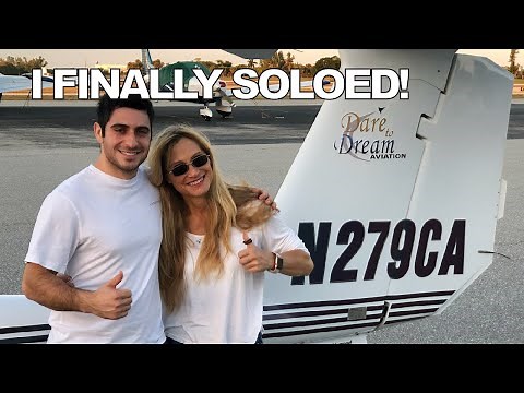 Student Pilot First Solo Flight | ATC Audio