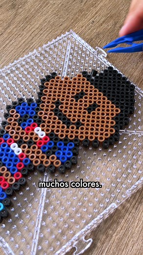 Hama Beads: Kylian Mbappé en 3D para despedirlo del PSG