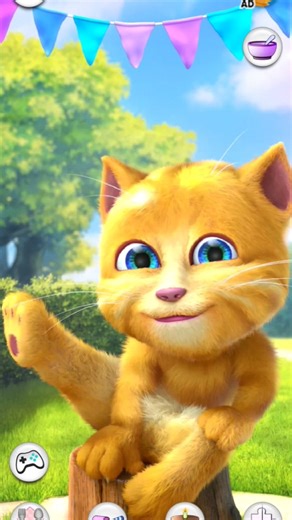 talking ginger new viral album release 😂 funniest moments🤣 & eat all unlocked foods🍌🥪🥞🍰🥑🧆🍉🍓🍍🌶️😱 #cat