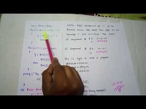 PROGRAM TO FIND TWOS COMPLIMENT OF BINARY NUMBER IN C BY SATHISH KUMAR