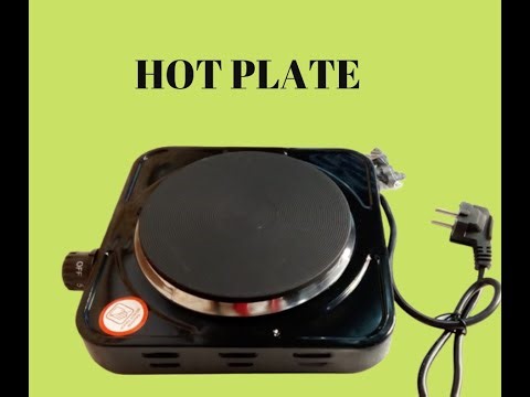Hot plate//How to use hot plate