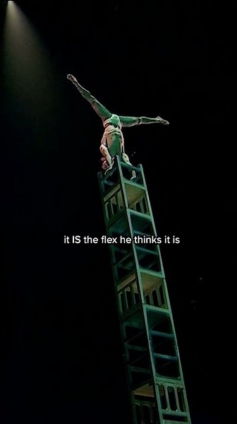 Chair balancing is the adrenaline boost you need 💥 #KOOZA | Cirque du Soleil
