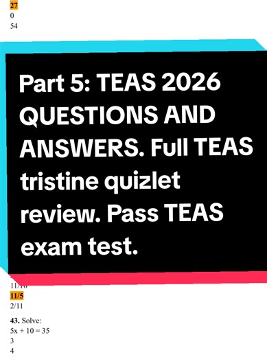 ati teas exam 2026 questions and answers