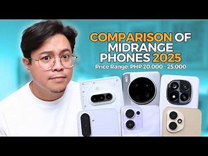 Comparing the BEST Midrange Phones of 2025 Phillippines - From P20,000 to P25,000!