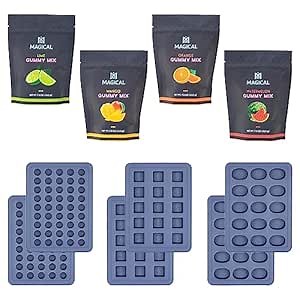 Magical Butter Gummy Mix & Mold Kit | No-Stick Candy Making Set