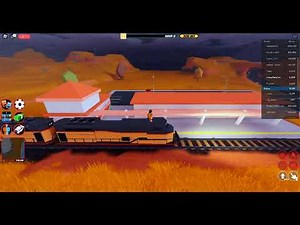 Jailbreak freight train ride with sound and train horn