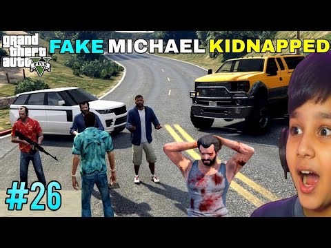 FAKE MICHAEL KIDNAPPED TOMMY VERCETTI TRAPPED GTA 5 GAMEPLAY #26