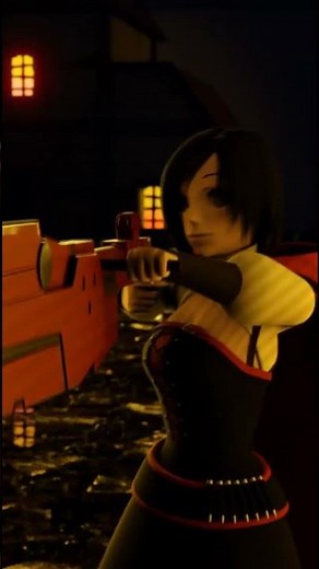 RWBY Ruby Rose Training Animation