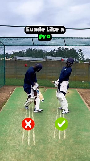 16K views · 7.8K reactions | The Pro Tip: Keep your eyes locked on the ball and move your head out of its path! #cricketfever #cricket #cricketskills #cricketfans #cricketlover #cricketlife #cricketworld #cricketlove #cricketshorts #bouncer #shortball | Mawande Ntshinga | Facebook