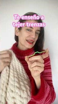 Today I bring you a tutorial to learn how to easily #knit braids #knitters #knitting