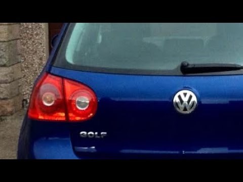 Volkswagon Golf MK5 Reverse Light Switch Replacement