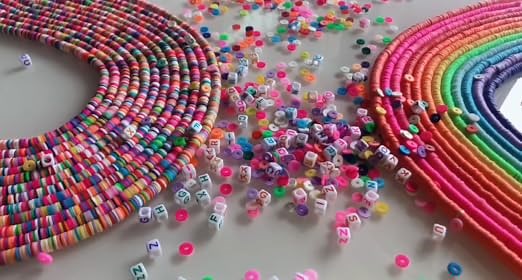 Beads and Alphabet Beads for DIY Jewelry Making