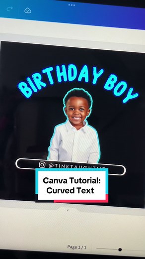 Teach Me Tuesday w/ Tink 📓💕 .. Here is how to create a curved text in Canva .. Follow me for more Design Tutorials Tips 🫶🏾 #canvatutorial #canvaforbeginners #canvahacks #canvatipsandtricks #canvafont #canvadesigntutorials #canvafornewbies