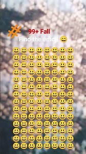 99 + fall / Find the emoji #very #hard emoji 😄