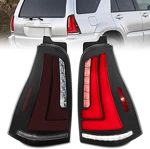 ELH LED Tail Light Compatible with 2003-2009 03-09 Toyota 4Runner w/Sequential Turn Light 2003 2004 2005 2006 2007 2008 2009 03 04 05 06 07 08 09 4Runner Taillight