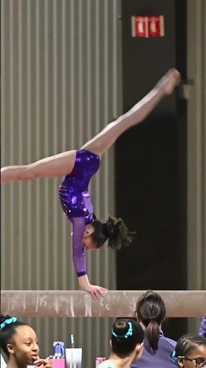 Chloe's Beam Routine – 9.675 at the Sweet Tea Classic! 🥈