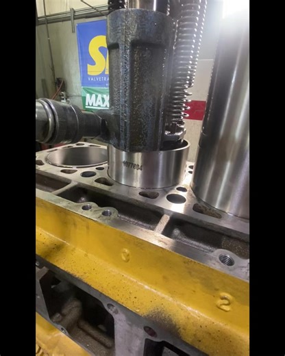 3.7K views · 42 reactions | CAT C7 Engine Block having new cylinder repair sleeves installed and machined before engine is rebuilt in-house #cat #caterpillarequipment #caterpillar #machinery #diesels #machines #machinelearning #machinetools #caterpillarengine #dieselmechanic #dieselperformance #diesellife #dieseltrucks #dieselengine #enginebuild #machine #rebuild #machineshop #engine #diesel #shop #rebuilding #Eagles #dadjoke #MVP #formula1 #NASA #amazonfinds | RCS Diesel Service | Facebook