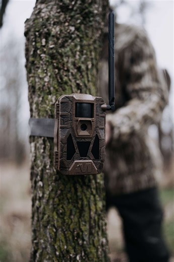 3.3K views · 48 reactions | The MATRIX 2.0 Cellular Trail Camera is available now. With dual SIMs and Automatic Network Coverage, it connects to the strongest signal out of the box. Capture every detail with 36MP images, 1080P HD video with audio, and an 80-foot range. A 0.4-second trigger speed delivers up to six shots per activation. It's ready when you are. | Muddy Outdoors | Facebook