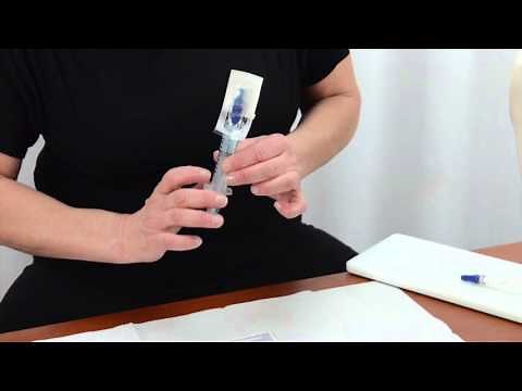 Changing a Needleless Connector