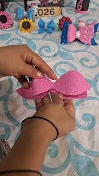 HOW TO MAKE FOAM BOWS / FOAM CRAFT IDEAS