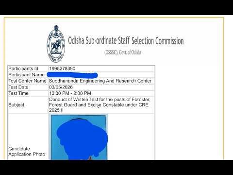 OSSSC Forest Guard Answer Key Out 🔥 Forester & Excise Constable [Full Details Cut-off] Check Now!