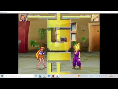 sailor venus vs gohan joven ssj2/MUGEN cpu vs cpu