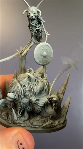 Zenithal paint test on Siraya tech Blu resin